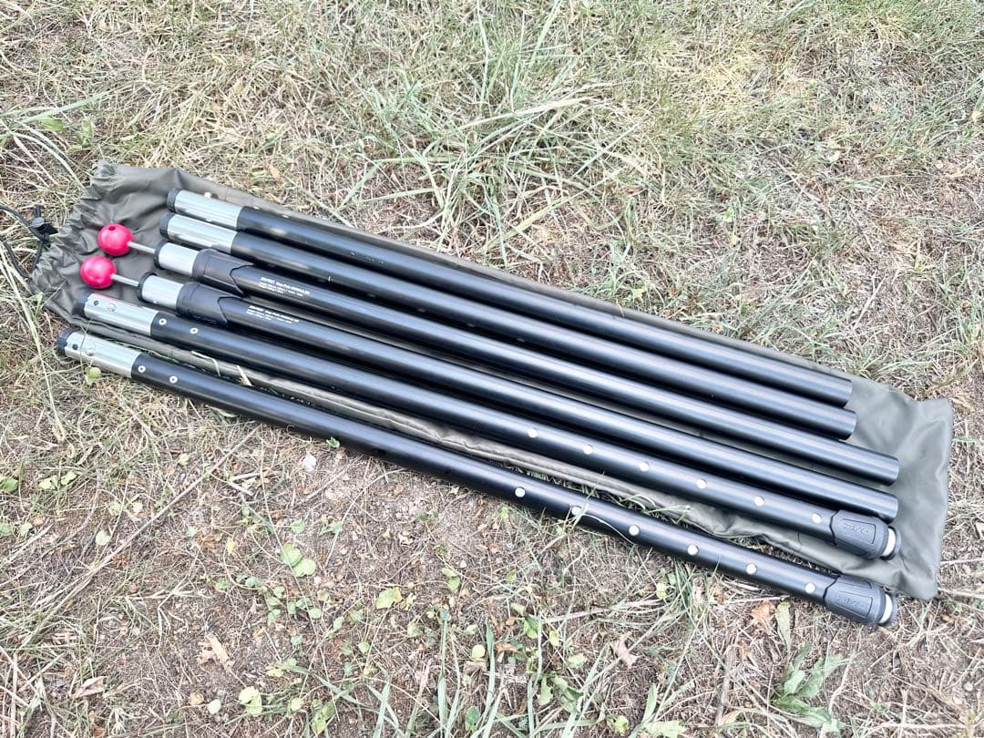 美品 鎌倉天幕 ナショナルジオグラフィック HIDEOUT DACポール付き