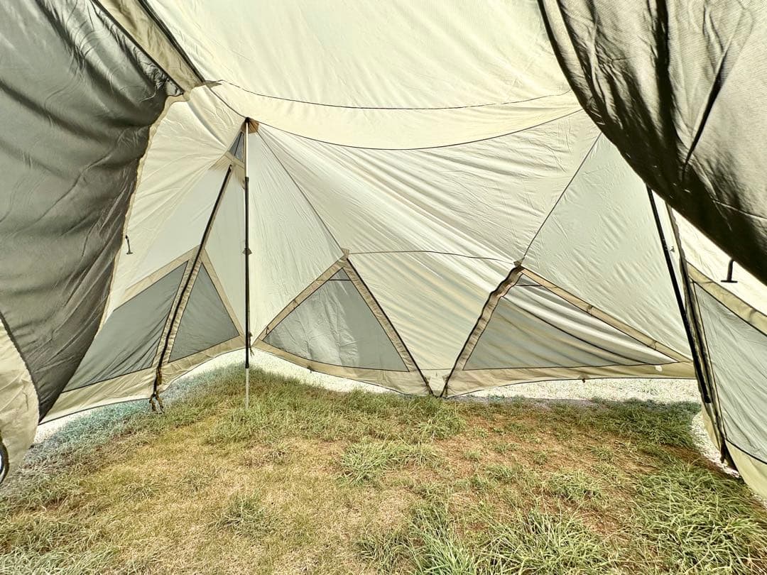 美品 鎌倉天幕 ナショナルジオグラフィック HIDEOUT DACポール付き