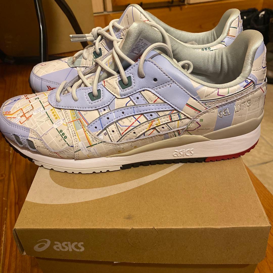 ASICS×atmos GEL-LYTE Ⅱ OG 地図柄 27.0