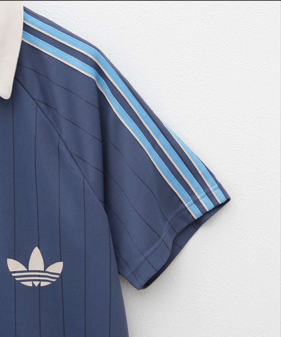 【ADIDAS/アディダス】 STRIPE JERSEY Tee