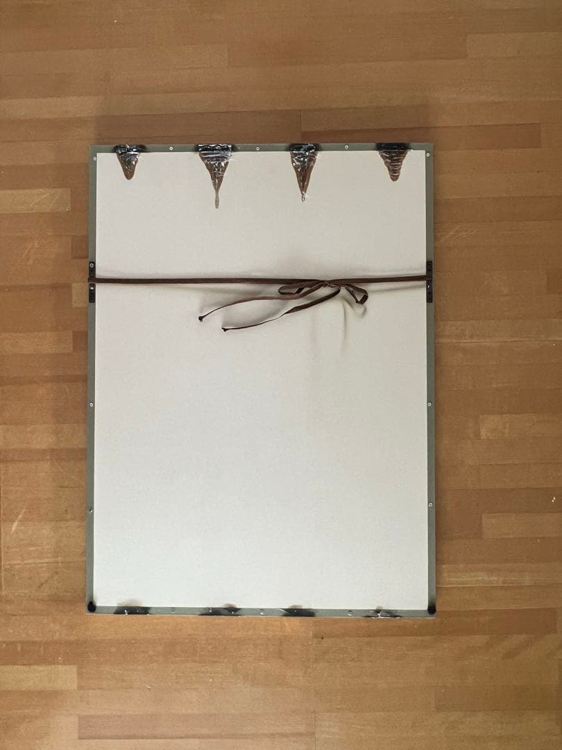 バスキア＆ウォーホル　1985年 共同展示 オリジナル広告ページ