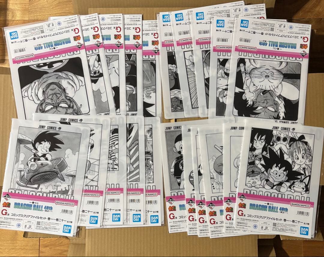 一番くじ DRAGON BALLドラゴンボール 40周年 下位賞コンプリート