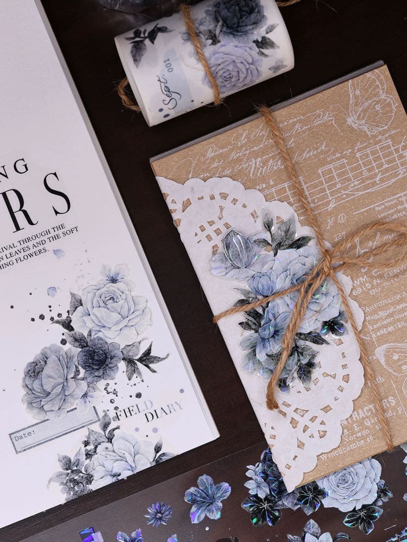 ⭐️SALE⭐️ 小白家文創《岚烟》海外マスキングテープ　マステ 【2505】