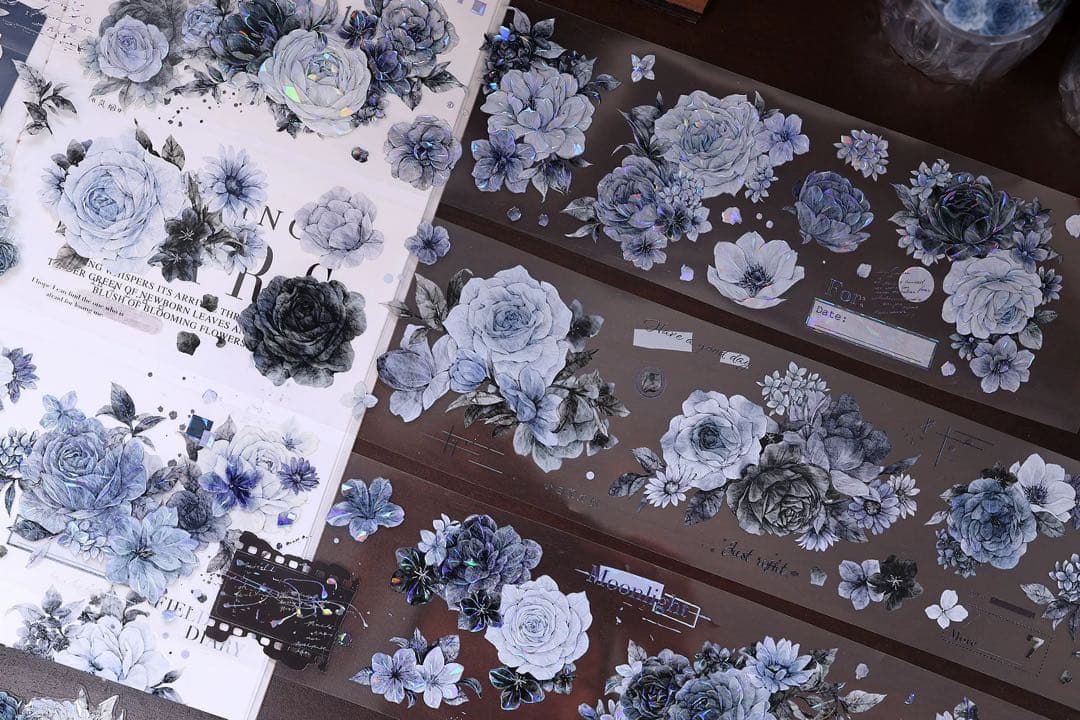 ⭐️SALE⭐️ 小白家文創《岚烟》海外マスキングテープ　マステ 【2505】