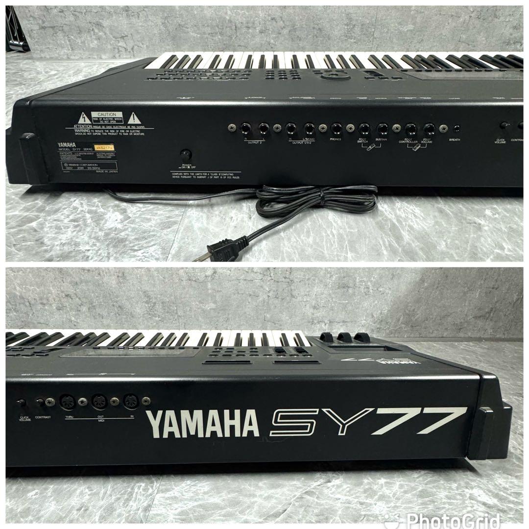 【良音】YAMAHA SY77 トーンジェネレーター搭載 シンセサイザー 名機