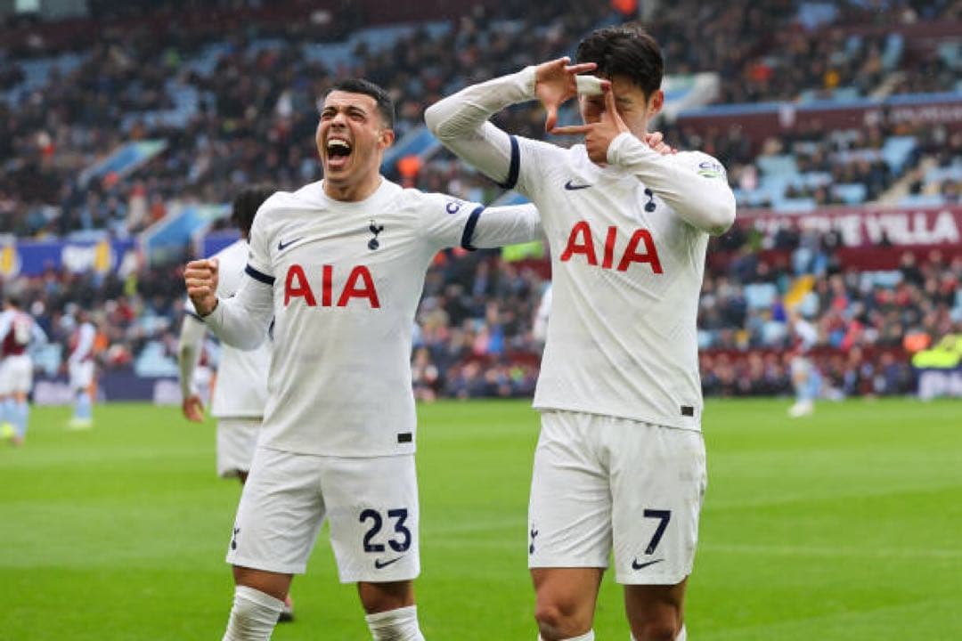 ソンフンミン　ユニフォーム　トッテナム　プレミアリーグ　23/24（H）