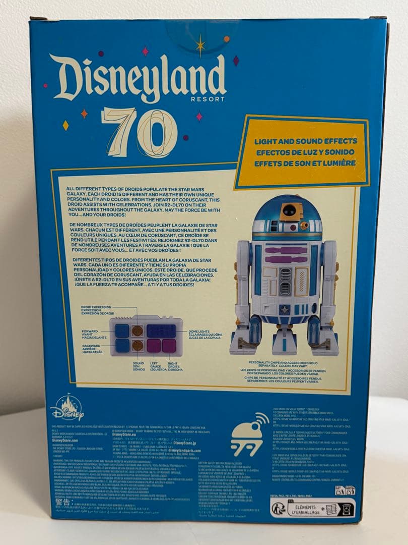 日本未発売 R2-D2 ディズニーランド70周年 R2-DL70 ラジコン