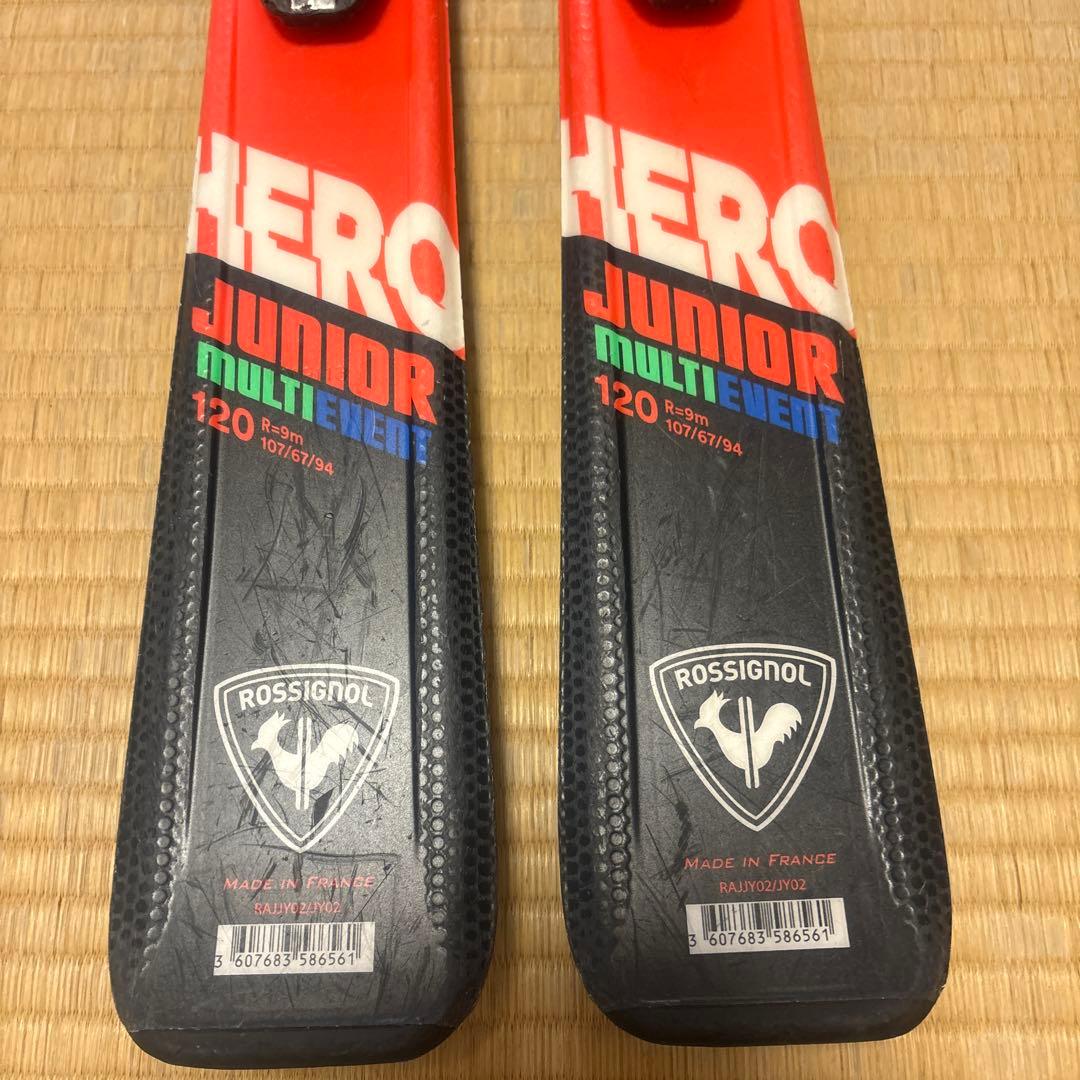 ROSSIGNOL HERO RACING キッズスキー　120