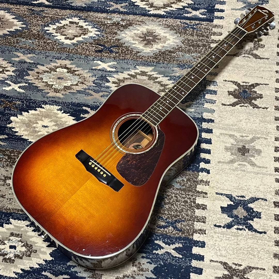 ジャンク Morris M-601 日本製 ハカランダ モーリス アコギ 国産