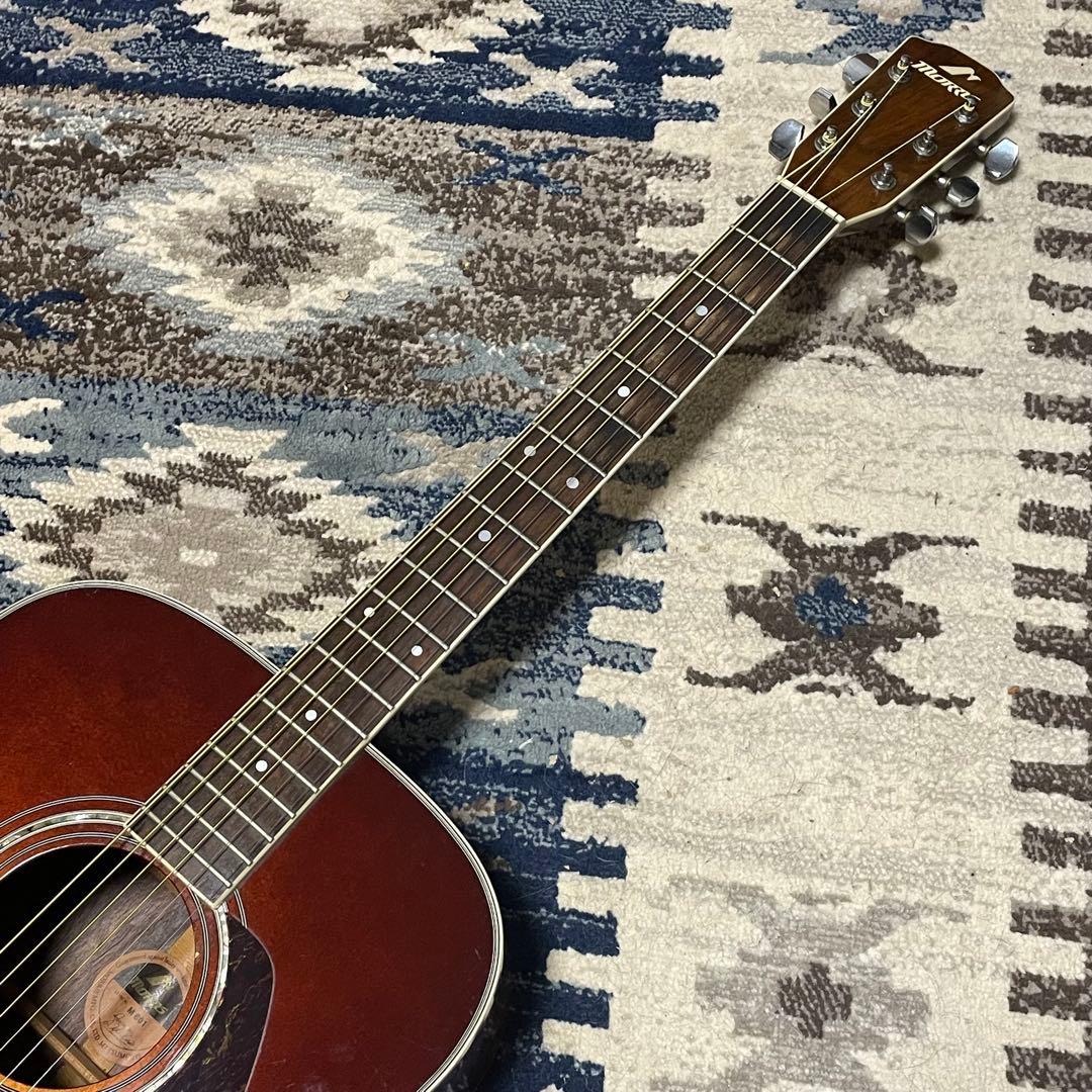 ジャンク Morris M-601 日本製 ハカランダ モーリス アコギ 国産