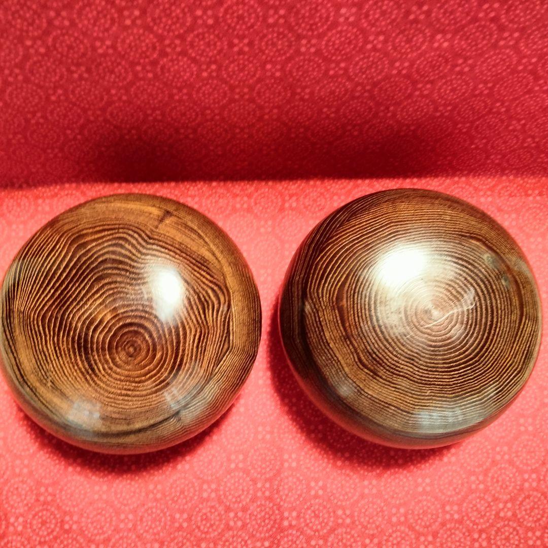 碁石セット蛤白石那智黒石34号中古良品　白181個黒182個特大碁笥割れホツ無し