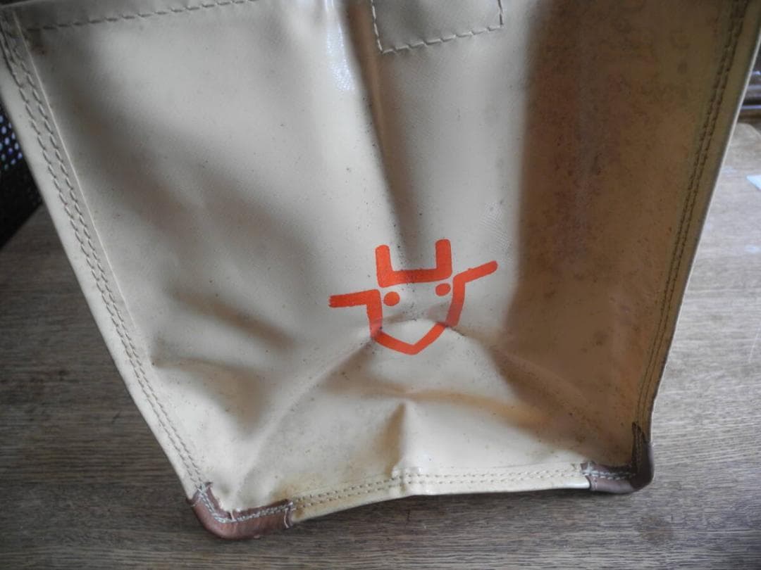 C495）名糖牛乳ホモビタ　販売用バッグ　牛乳配達袋（C