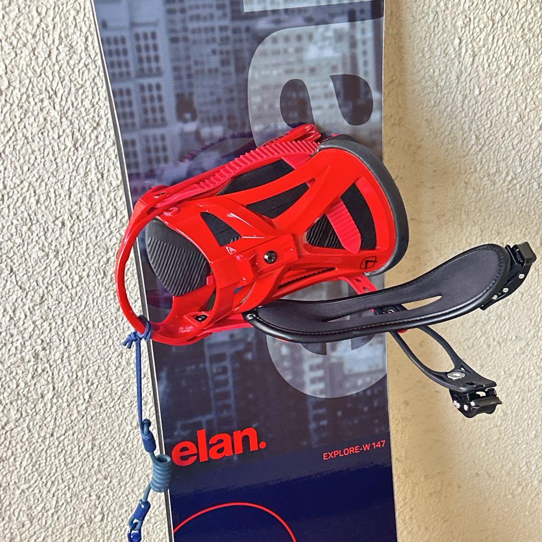 ELAN EXPLORE 147cm スノーボード セット　初心者