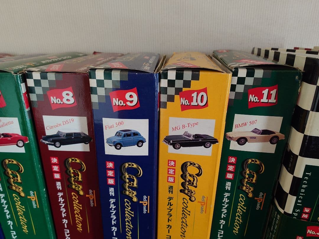 週刊デル・プラド カーコレクション 1-11号 未開封品 美品