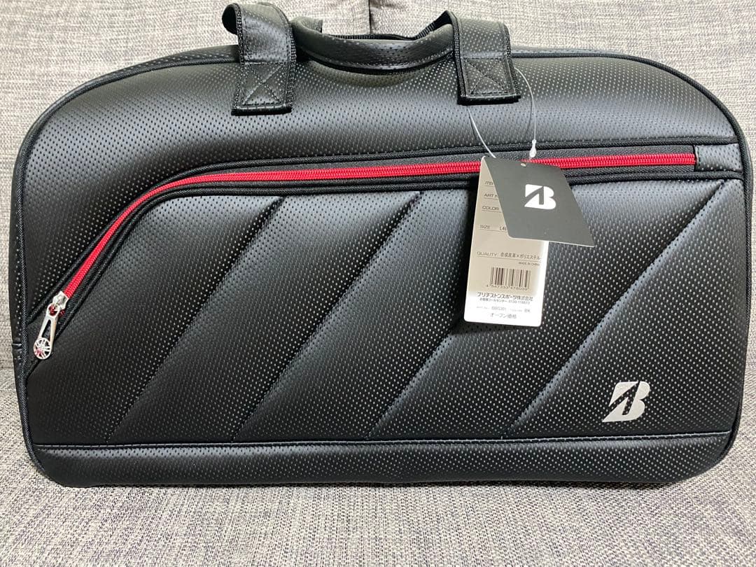 新品ブリヂストン ゴルフ プロシリーズコーディネイト ボストンバッグ ブラック