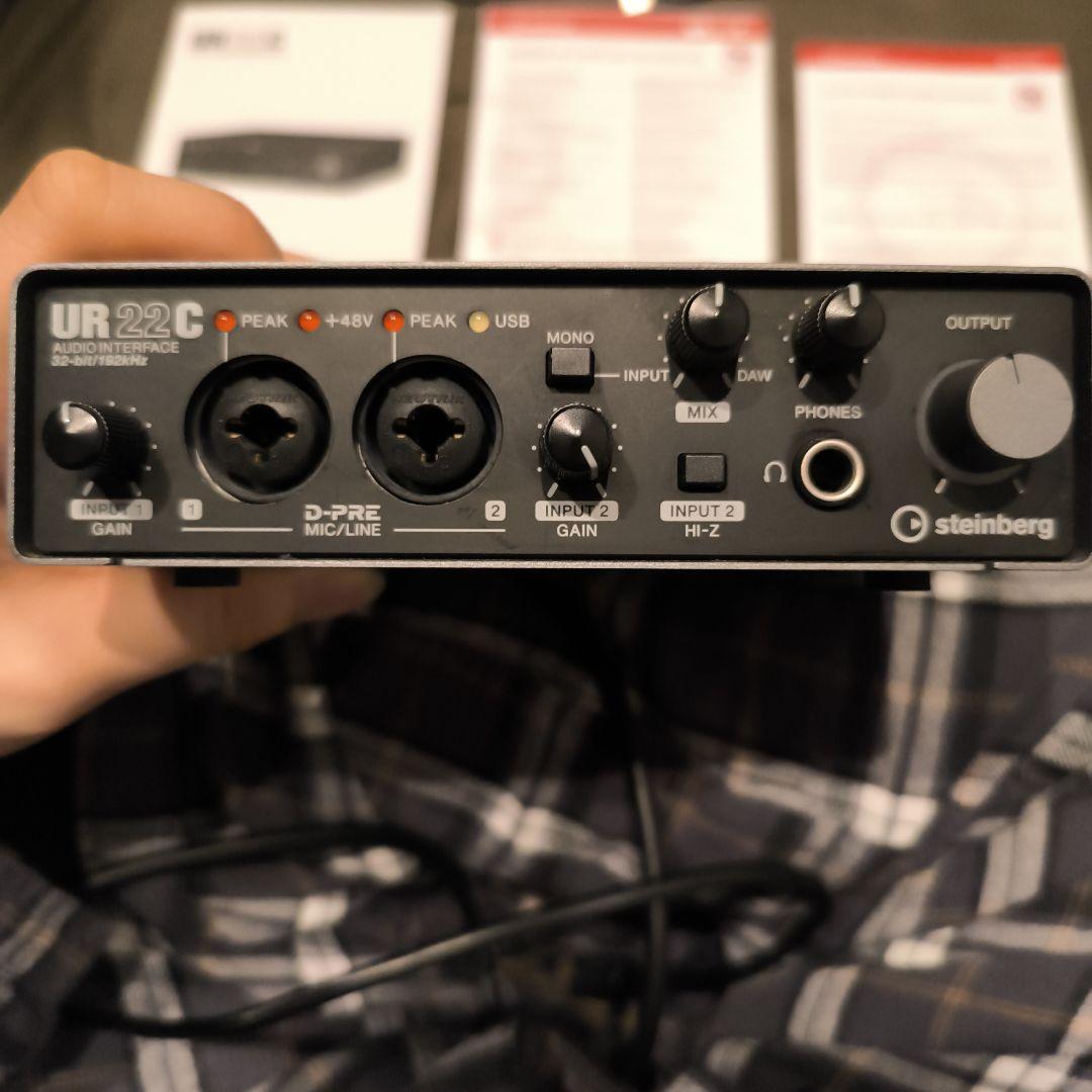 Steinberg UR 22C オーディオインターフェース