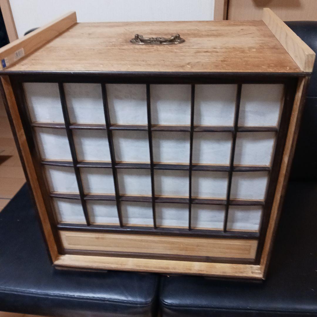 メジロ寝かせ箱　(6籠付き)