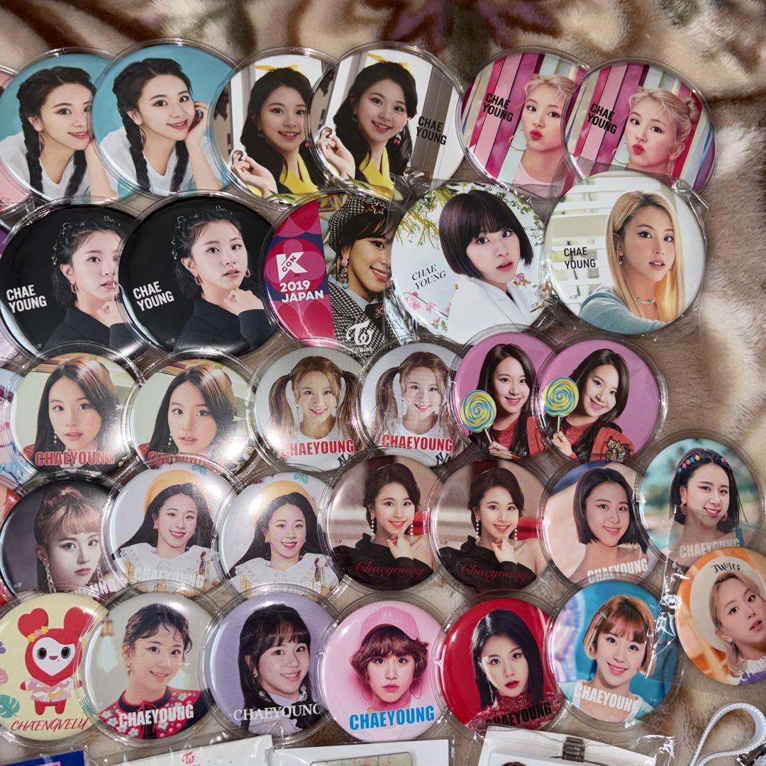 twice チェヨン 缶バッジ アクスタ セット