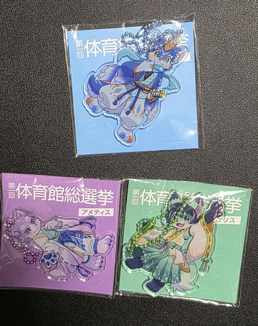 り*ろ様 プロダクション体育館 第一回 総選挙 リオン アメティス ポラリス キ