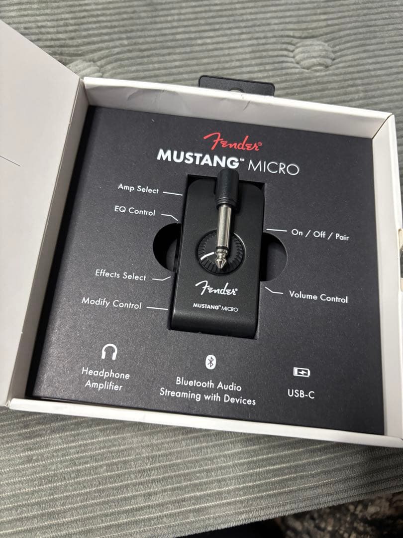 Fender Mustang Micro ギター ヘッドフォンアンプ