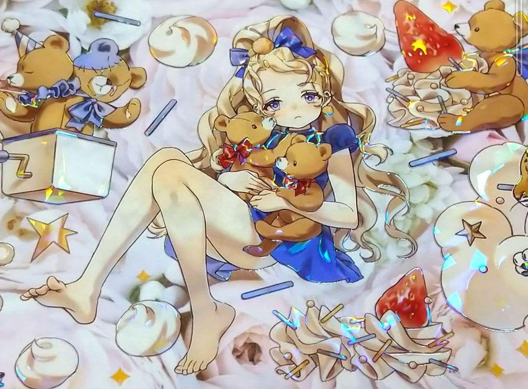 ✩のこり１✩J447＃珍妮的玩具城堡(贝壳光)切売り海外人物マステ女の子