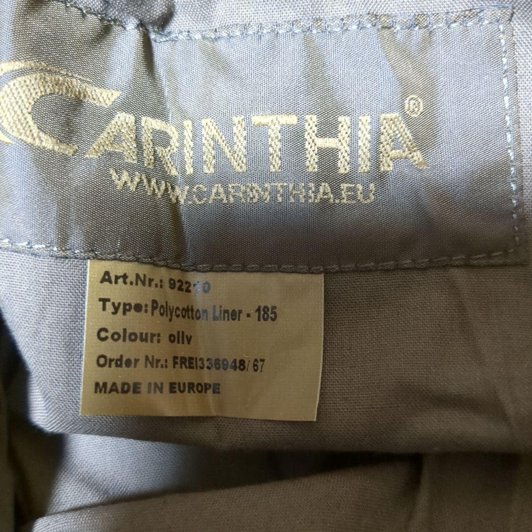 CARINTHIA Tropen 185 　インナー付　オリーブ色 シュラフ M