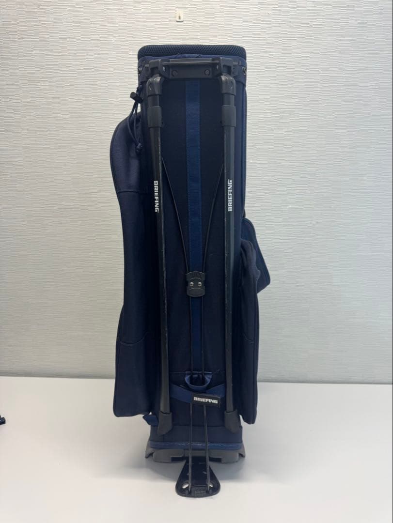 BRIEFING キャディバッグ ネイビー　＋各種カバー７つ