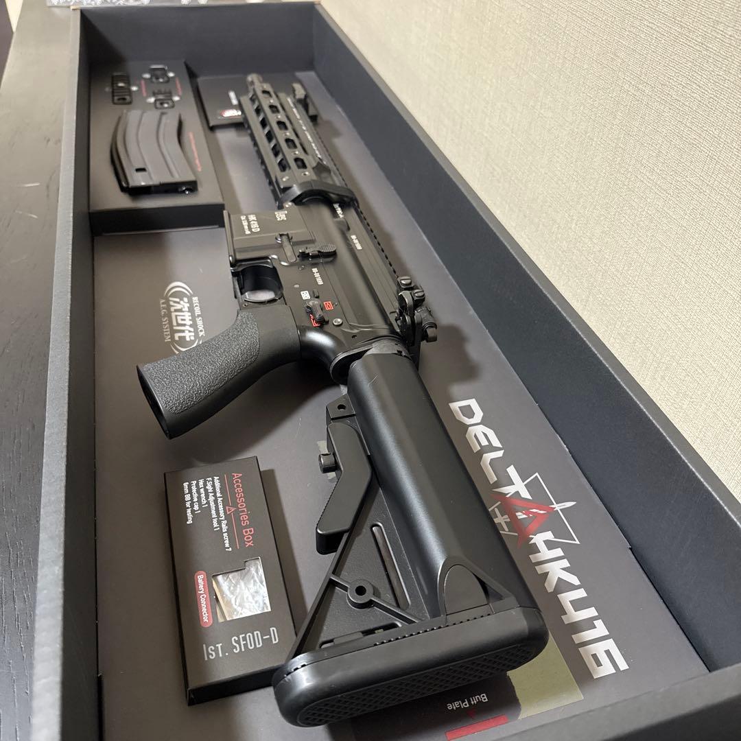 【美品】次世代電動ガン HK416 デルタカスタム ブラック 東京マルイ