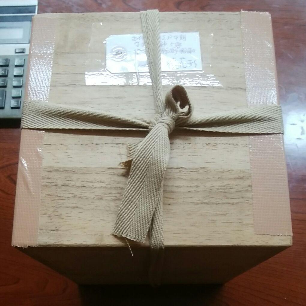 120  古伊万里　染付　龍文様　稜花形　膾皿　5客