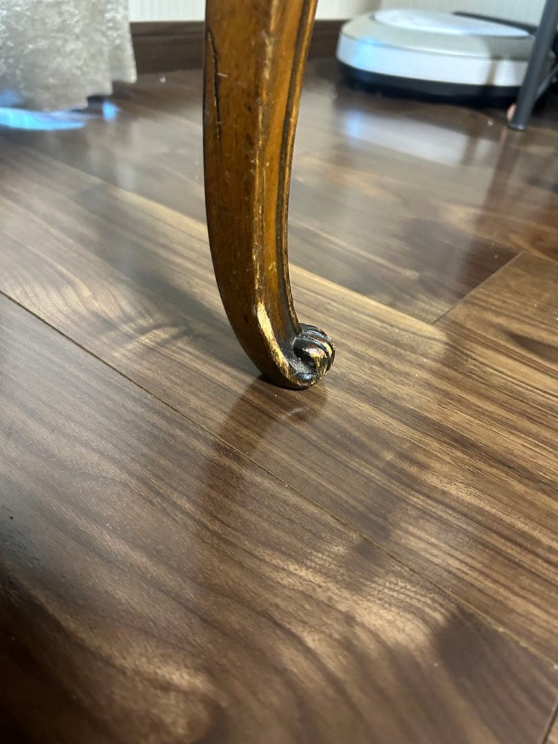 Medea アールヌーボー風 木製椅子 ブラウン4脚