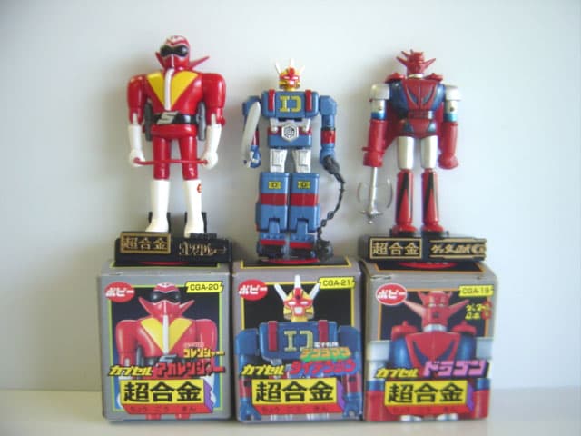 ♯Gku19FAカプセル超合金ポピー5人気3種 ガシャポン