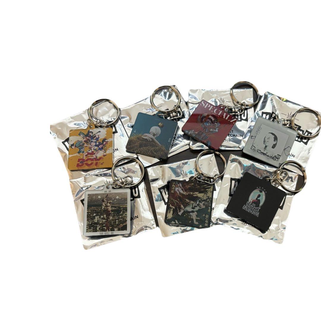 King Gnu CDジャケット アクリルキーチェーン　7種