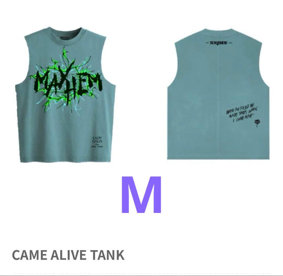 Lady Gaga MAYHEM Ball TourノースリーブTシャツ M