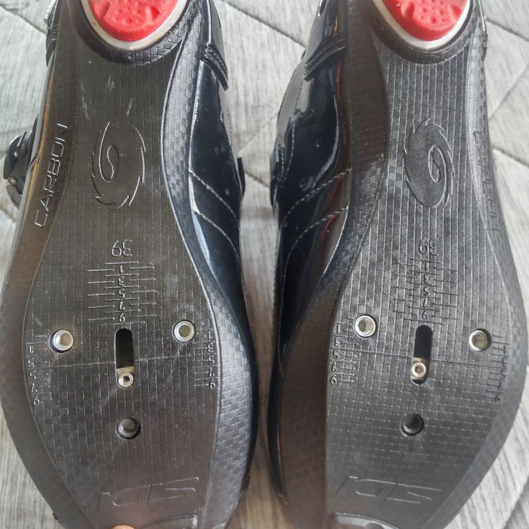 SIDI KAOSロードシューズ ブラック　サイズ39.5