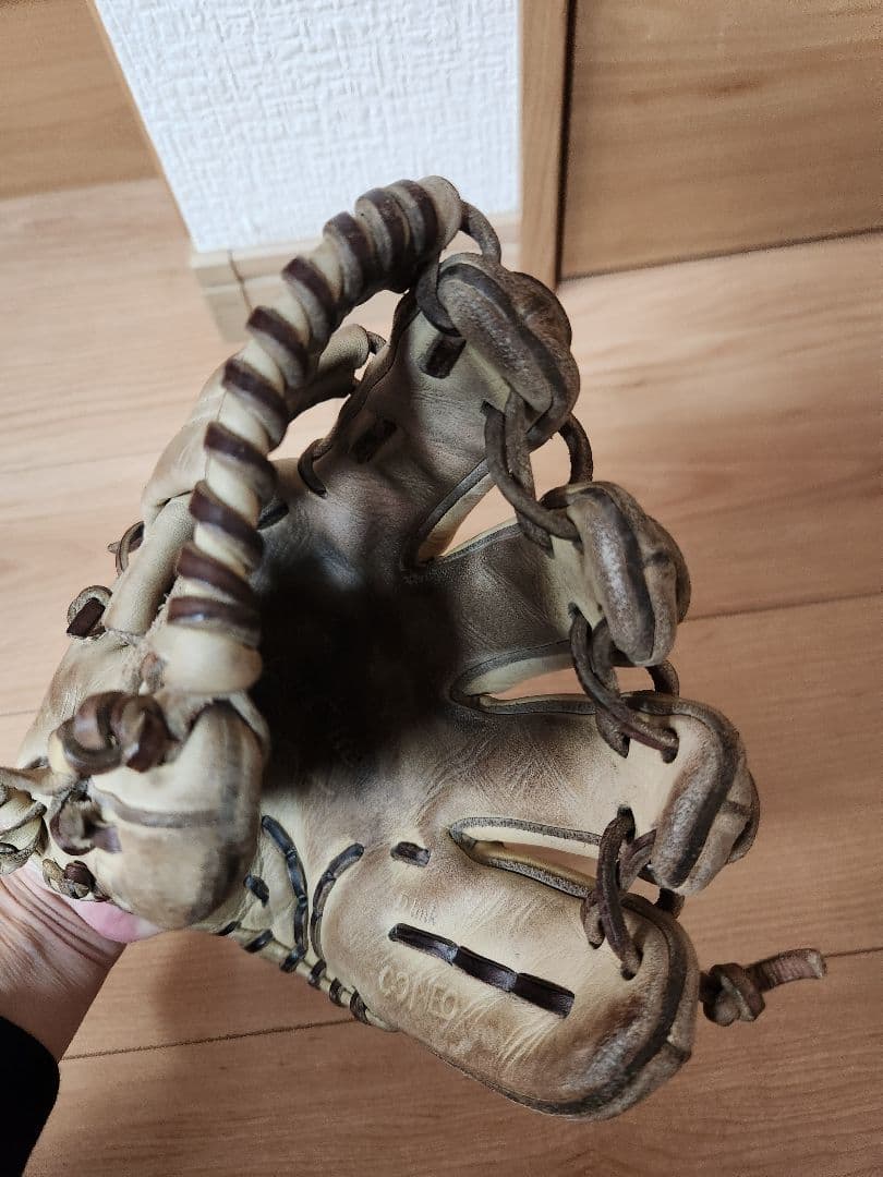 野球 ミズノ 少年軟式用 グローバルエリート インフィニティ ブロンド グローブ