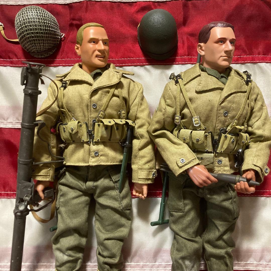 ドラゴンモデルズ製米陸軍第4歩兵師団　バズーカチーム2体セット(箱無し訳あり品)