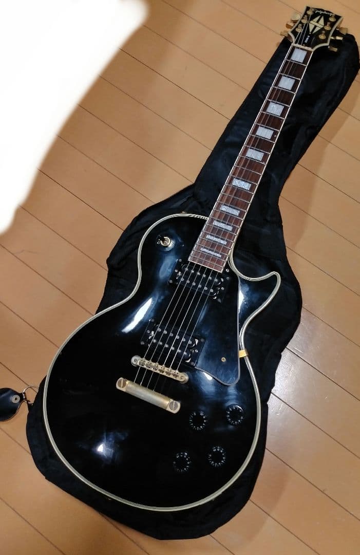 エピフォン　レスポールカスタム　ギブソンヘッド　MADE IN JAPAN