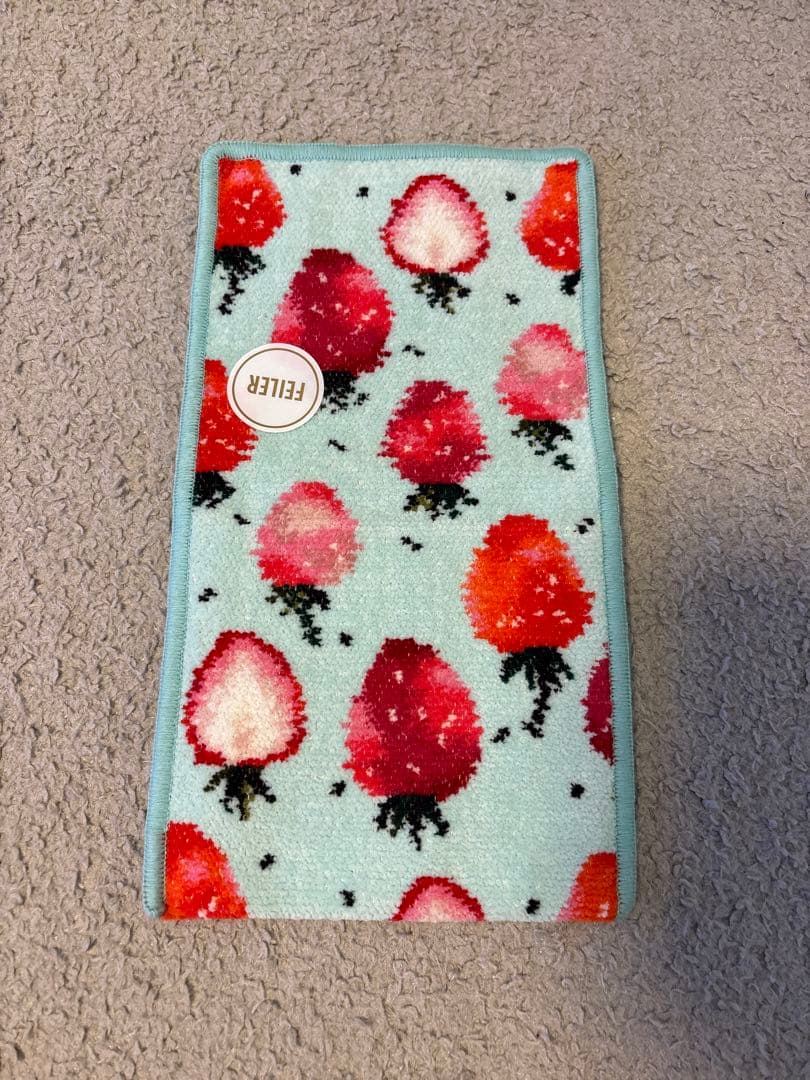 フェイラー ストロベリー ドット ハンカチポーチ ハンカチ 2点セット