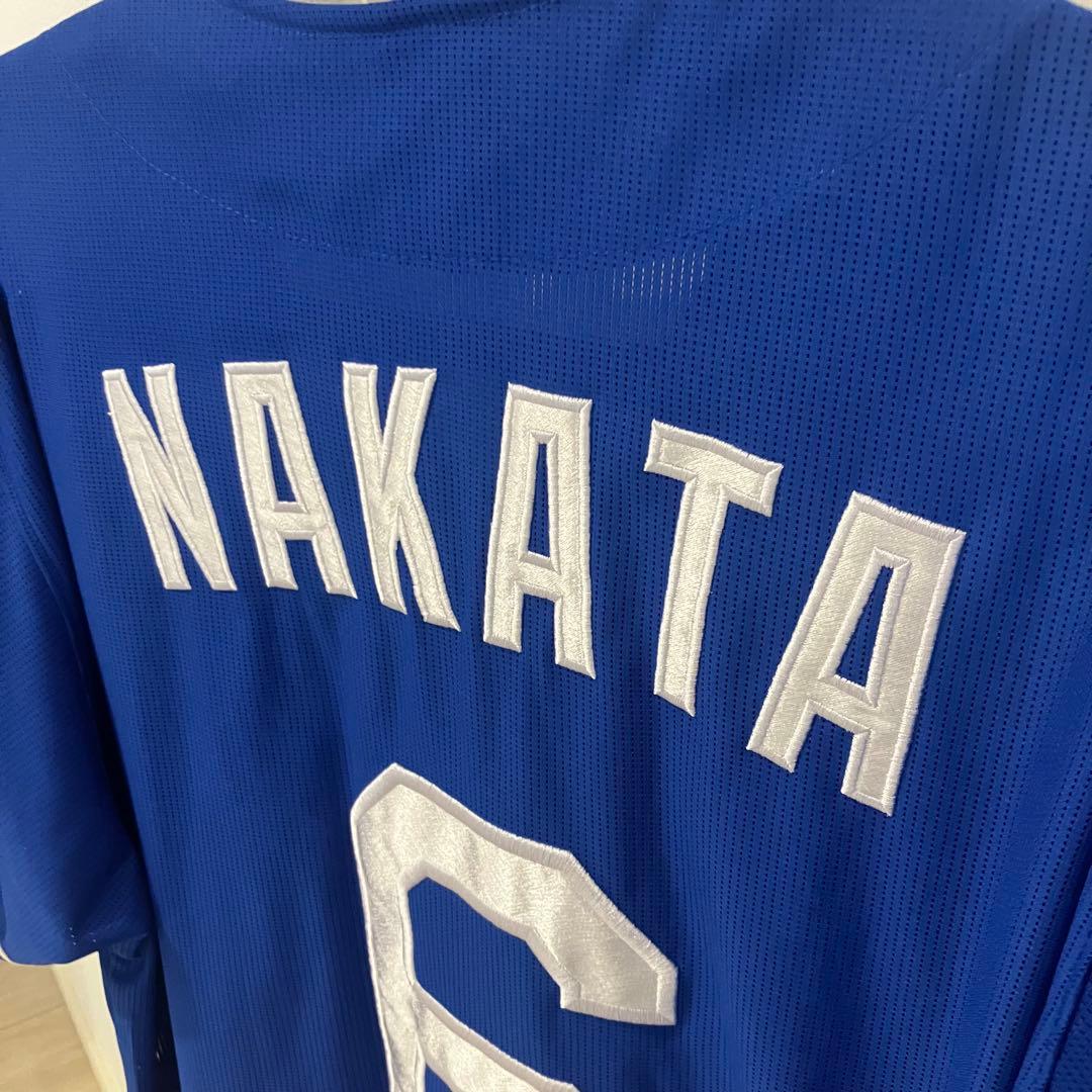 中日ドラゴンズ 中田翔 刺繍 ユニフォーム 6番　ビジターユニフォーム Lサイズ