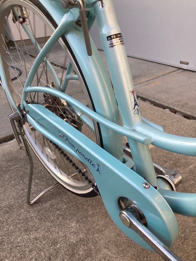 ポンポネット 自転車　24インチ　地域限定送料無料　岡山市倉敷市早島町取引希望