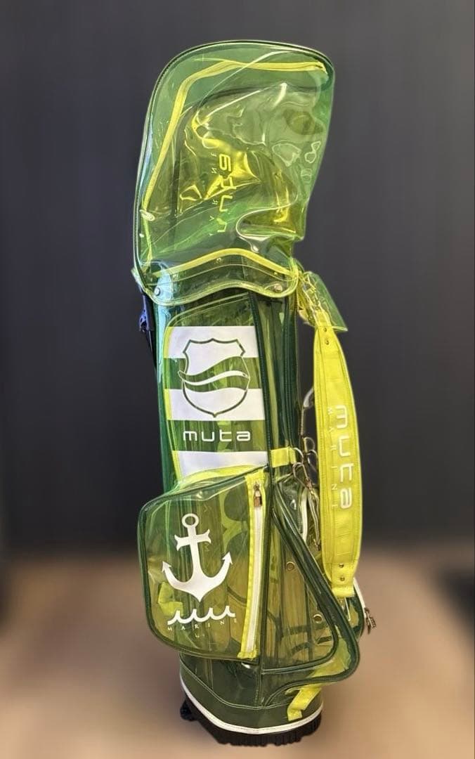 【k.F 】muta MARINE GOLF クリアキャディバッグ