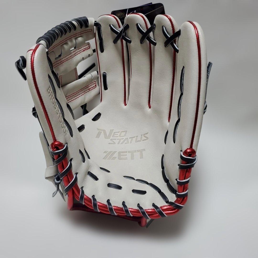 ZETT NEO STATUS 軟式グローブ 右投用 サイズ4 [美品]