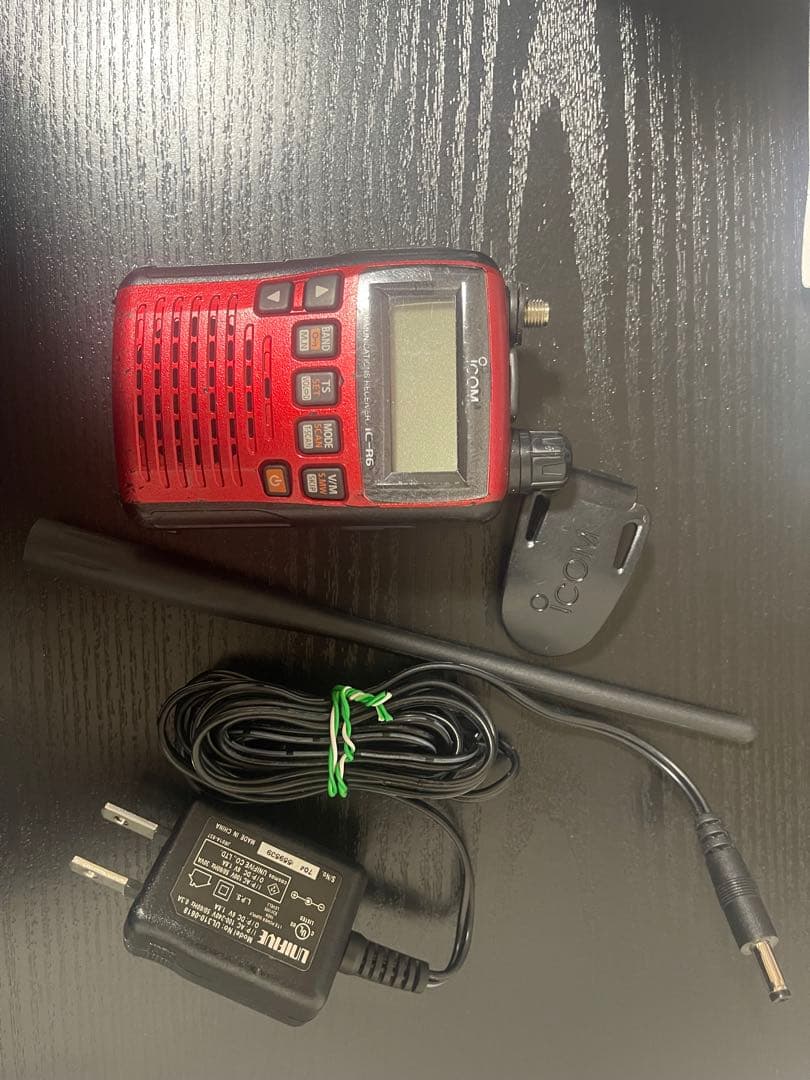 アイコム　IC-R6　限定レッド色　広帯域受信機　ICOM