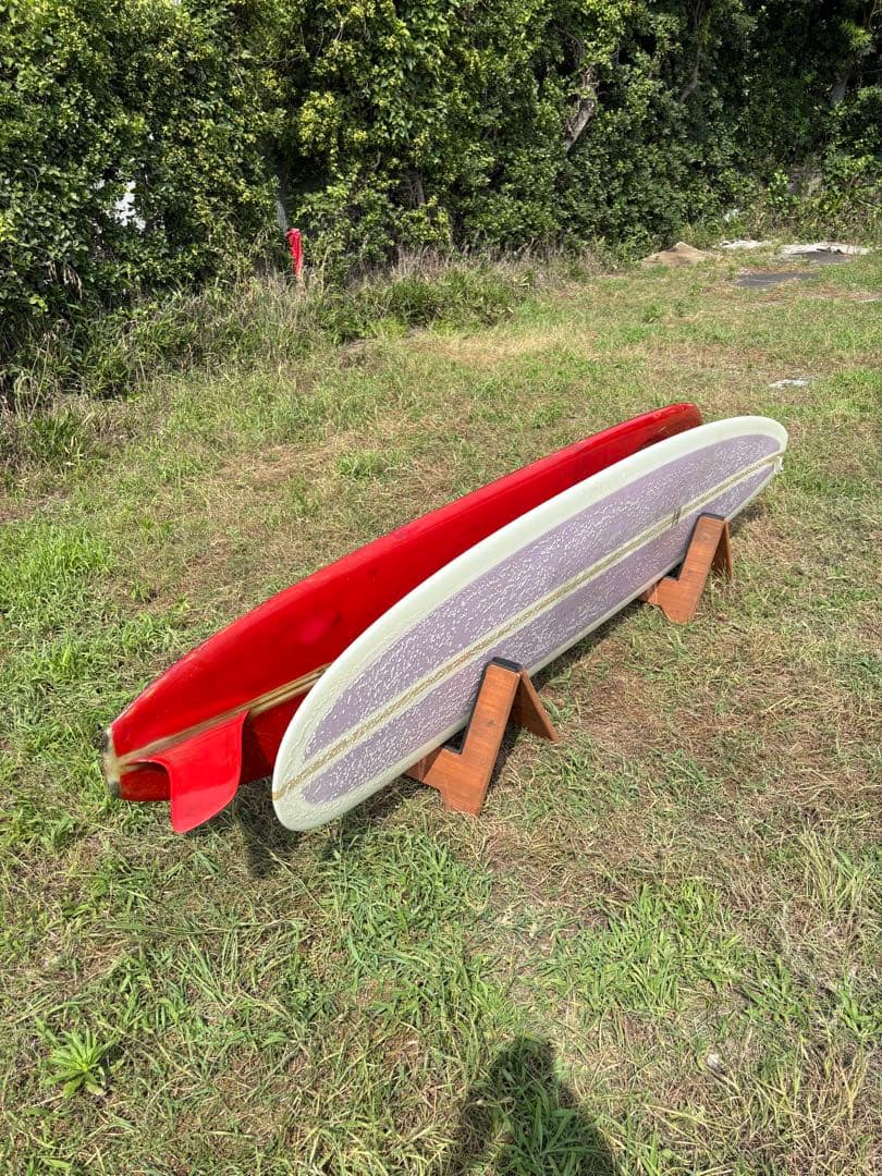 木製サーフボードスタンド