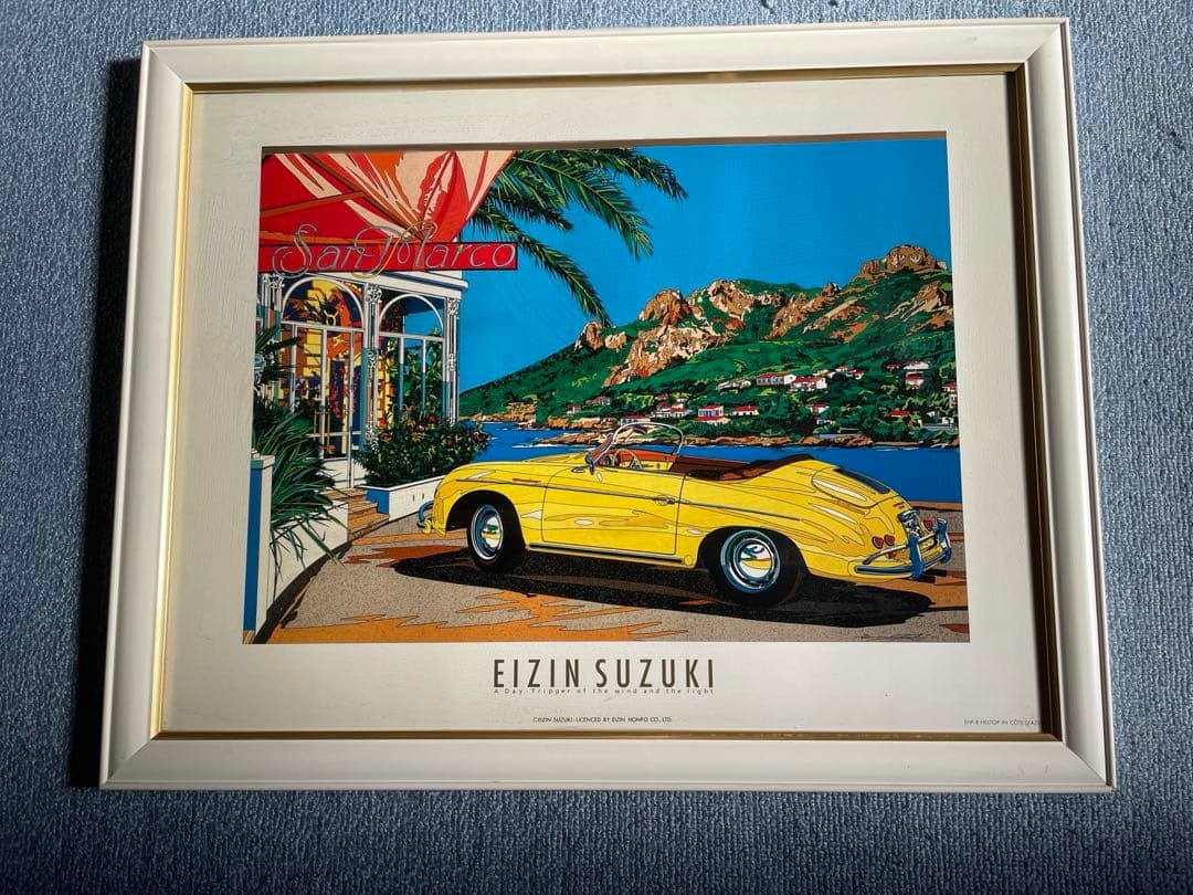 【フレーム付き】鈴木英人 ポスター 2種セット