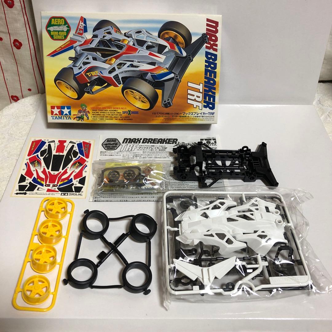 ミニ四駆 ブレイジングマックス ＆ マックスブレイカー TRF セット
