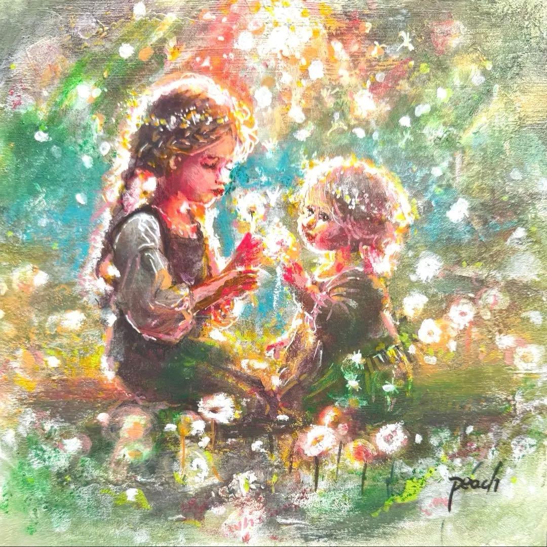 ○光りの種　　絵画原画