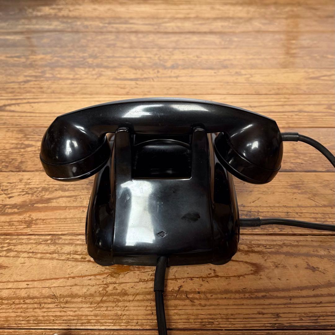 昭和 電話 黒電話 4号 レトロ 電電公社 ビンテージ 古道具 アンティーク