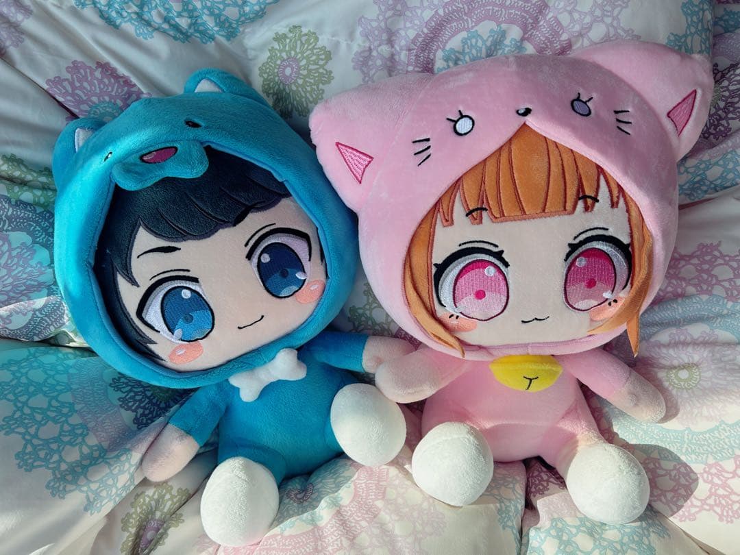 ちろぴの　BIGおすわりぬいぐるみ　セット　バラ可