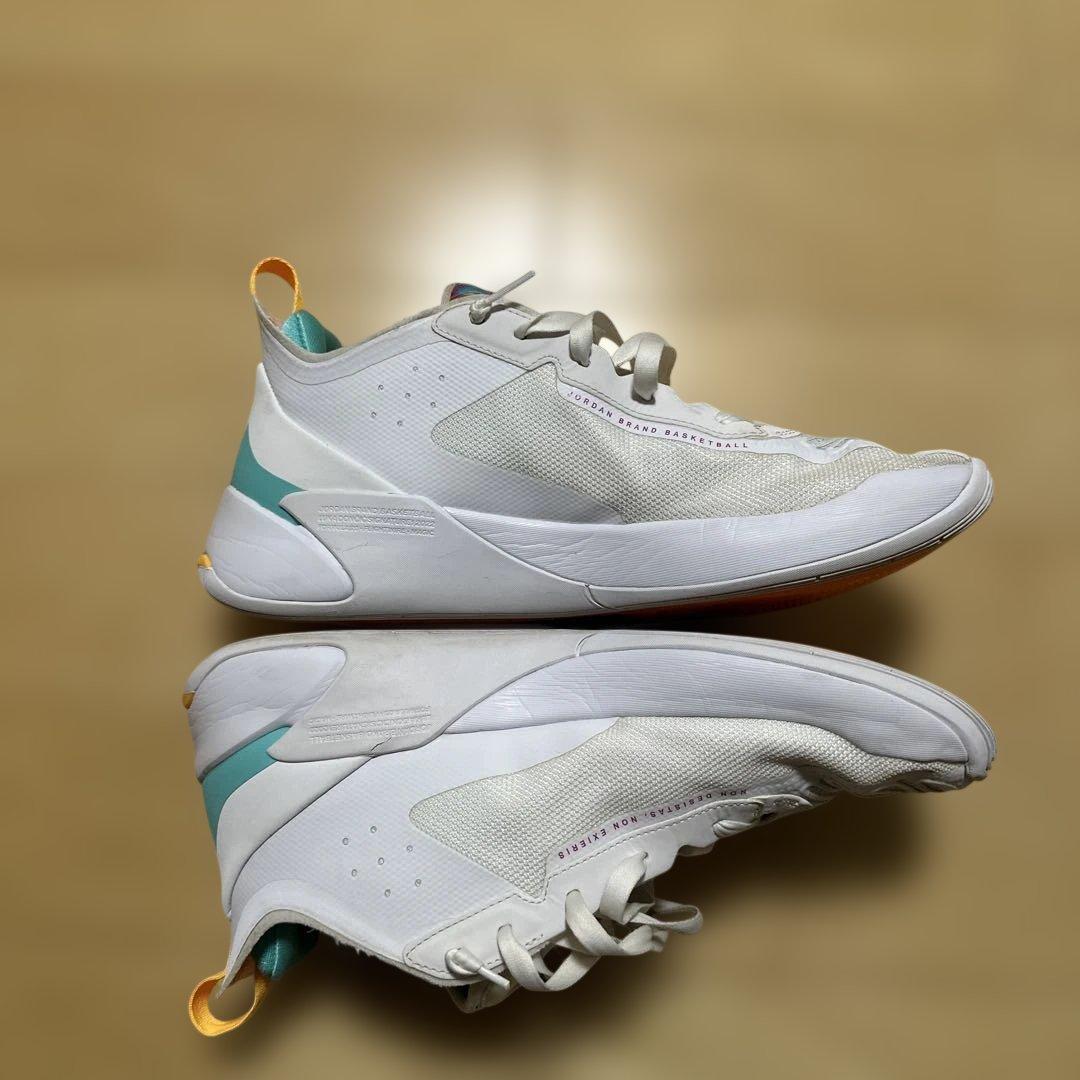 Air Jordan バスケットボールシューズ ホワイト/マルチカラー